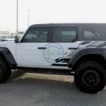 2023 Model Ford Bronco Raptor 3.0L Petrol White Color - Thumbnail 17