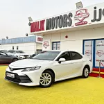 Toyota Camry 2021 Model Year GCC Specs White Color Exterior - Thumbnail 10