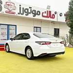 Toyota Camry 2021 Model Year GCC Specs White Color Exterior - Thumbnail 8