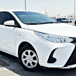 Toyota Yaris 1.6L 2021 Model Year White Color Exterior - Thumbnail 3