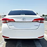 Toyota Yaris 1.6L 2021 Model Year White Color Exterior - Thumbnail 6