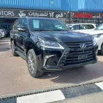 LEXUS LX570 2017 MODEL YEAR BLACK COLOR EXTERIOR - Thumbnail 1