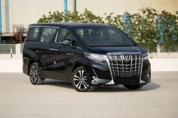 Toyota Alphard 2020 Model Year 3.5 EX Lounge - Black inside Black Color
