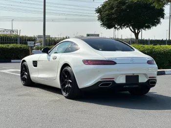 Mercedes-Benz AMG GT 2016 Model Year White Color Exterior