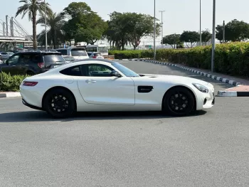 Mercedes-Benz AMG GT 2016 Model Year White Color Exterior