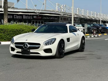 Mercedes-Benz AMG GT 2016 Model Year White Color Exterior