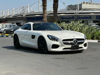 Mercedes-Benz AMG GT 2016 Model Year White Color Exterior