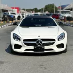 Mercedes-Benz AMG GT 2016 Model Year White Color Exterior - Thumbnail 1