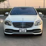 Mercedes-Benz S Class S400 2018 Model Year White Color - Thumbnail 1