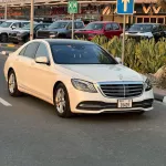 Mercedes-Benz S Class S400 2018 Model Year White Color - Thumbnail 2