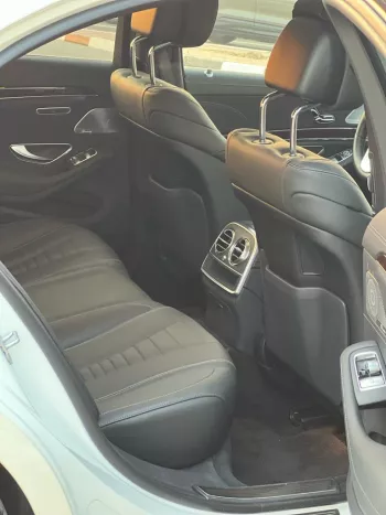 Mercedes-Benz S Class S400 2018 Model Year White Color