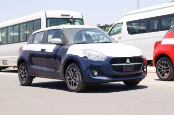 2024 SUZUKI SWIFT 1.2L PETROL 2WD GLX BLUE COLOR WITH WHITE TOP