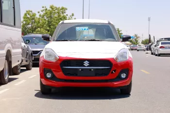 2024 SUZUKI SWIFT 1.2L PETROL 2WD GLX AUTO RED WITH BLACK TOP