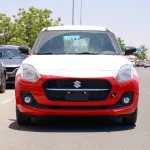 2024 SUZUKI SWIFT 1.2L PETROL 2WD GLX AUTO RED WITH BLACK TOP - Thumbnail 1