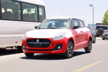 2024 SUZUKI SWIFT 1.2L PETROL 2WD GLX AUTO RED WITH BLACK TOP