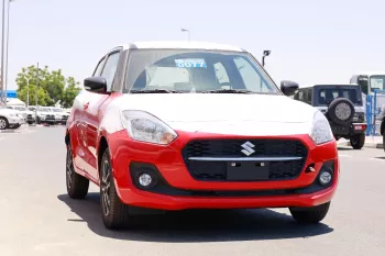 2024 SUZUKI SWIFT 1.2L PETROL 2WD GLX AUTO RED WITH BLACK TOP