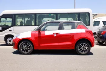 2024 SUZUKI SWIFT 1.2L PETROL 2WD GLX AUTO RED WITH BLACK TOP
