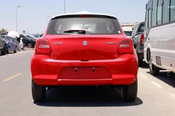 2024 SUZUKI SWIFT 1.2L PETROL 2WD GLX AUTO RED WITH BLACK TOP