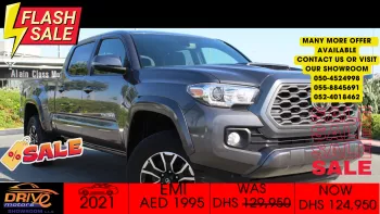 TOYOTA TACOMA TRD  2021 MODEL YEAR V6 CANADIAN SPECS AED 1995/MONTH