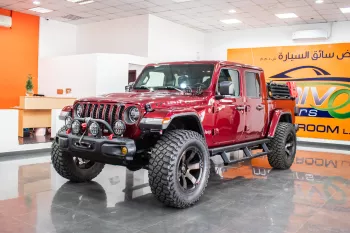 2023 JEEP WRANGLER RUBICON GLADIATOR PICK UP 4X4 FULL OPTION RED COLOR
