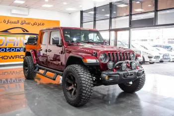 2023 JEEP WRANGLER RUBICON GLADIATOR PICK UP 4X4 FULL OPTION RED COLOR