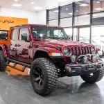 2023 JEEP WRANGLER RUBICON GLADIATOR PICK UP 4X4 FULL OPTION RED COLOR - Thumbnail 1