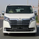 TOYOTA GRANVIA 2.8 DIESEL 2023 MODEL YEAR 2WD PREMIUM V WHITE COLOR - Thumbnail 1