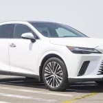 Lexus RX 350h 2.5L HEV Petrol 2023 Model Year White Color - Thumbnail 1