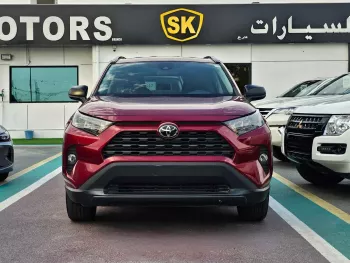  TOYOTA RAV4 LE LOW MILEAGE 2.5L V4 RED 2021 MODEL YEAR