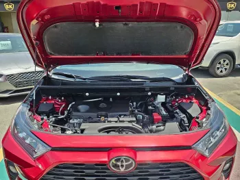  TOYOTA RAV4 LE LOW MILEAGE 2.5L V4 RED 2021 MODEL YEAR