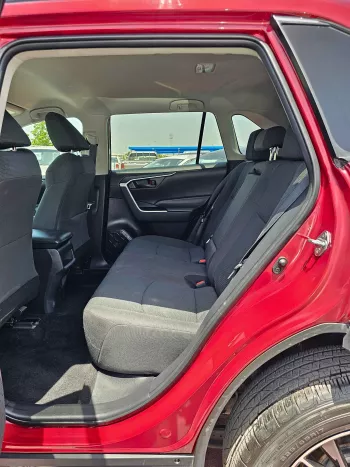  TOYOTA RAV4 LE LOW MILEAGE 2.5L V4 RED 2021 MODEL YEAR