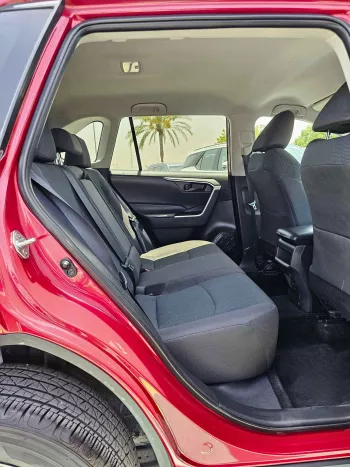  TOYOTA RAV4 LE LOW MILEAGE 2.5L V4 RED 2021 MODEL YEAR