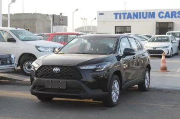 TOYOTA COROLLA CROSS 2.0L HYBRID 2024 MODEL YEAR BLACK COLOR