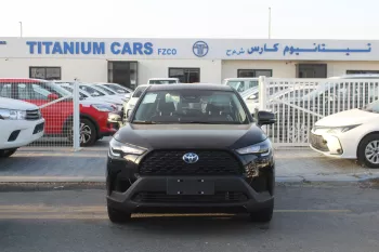 TOYOTA COROLLA CROSS 2.0L HYBRID 2024 MODEL YEAR BLACK COLOR