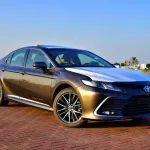 TOYOTA CAMRY GLE 2024 MODEL YEAR HYBRID BROWN COLOR - Thumbnail 2