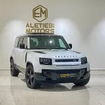 LAND ROVER DEFENDER 110 P525 V8 EDITION 2023 MODEL YEAR WHITE COLOR - Thumbnail 1