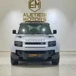 LAND ROVER DEFENDER 110 P525 V8 EDITION 2023 MODEL YEAR WHITE COLOR - Thumbnail 2