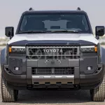 TOYOTA PRADO 250 WX+ 2.4L PETROL 2024 MODEL YEAR NEW SHAPE GREY COLOR - Thumbnail 2