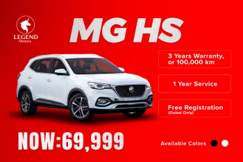 MG HS 4X4 2.0T Trophy 2023 Model Year White inside Red
