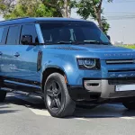 LAND ROVER DEFENDER 2021 MODEL YEAR P400 HSE BLUE COLOR - Thumbnail 1