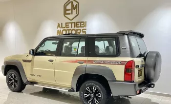 NISSAN PATROL SUPER SAFARI Al Ostoura Edition 2024 MODEL BEIGE COLOR