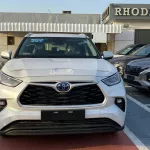 TOYOTA HIGHLANDER 2.5L HYBRID AWD 2023 MODEL YEAR WHITE COLOR - Thumbnail 2