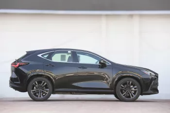 Lexus NX 350 Hybrid 2023 Model Year 2.5 L 4 cylinder Black Color