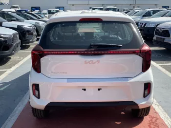 KIA PICONTO 1.2 PETROL 2024 MODEL YEAR WHITE COLOR