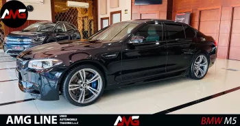 BMW M5 2014 Model Year Black Color