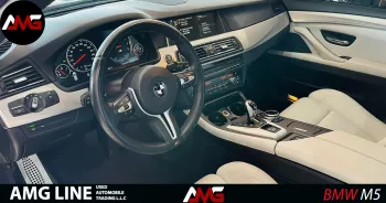 BMW M5 2014 Model Year Black Color