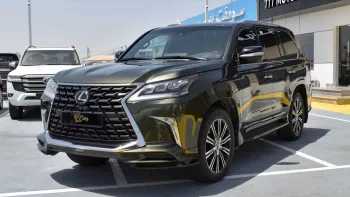 LEXUS LX 570 S 2021 MODEL YEAR GREEN COLOR