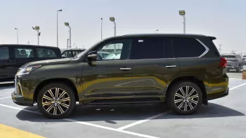 LEXUS LX 570 S 2021 MODEL YEAR GREEN COLOR