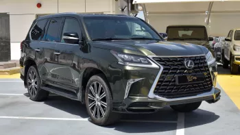 LEXUS LX 570 S 2021 MODEL YEAR GREEN COLOR