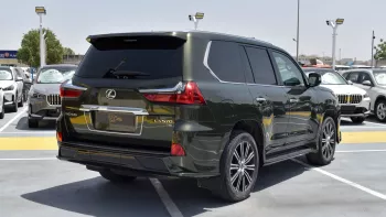 LEXUS LX 570 S 2021 MODEL YEAR GREEN COLOR